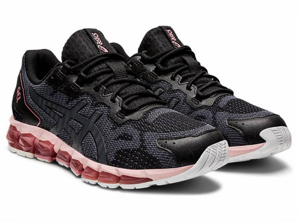 Baskets Asics GEL-QUANTUM 360 6 Femme Noir Grise | RXH-518297