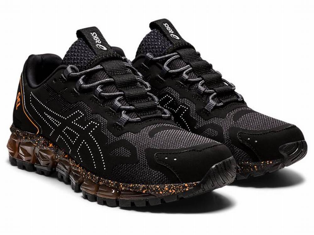 Baskets Asics GEL-QUANTUM 360 6 Femme Noir Orange | WSZ-617923