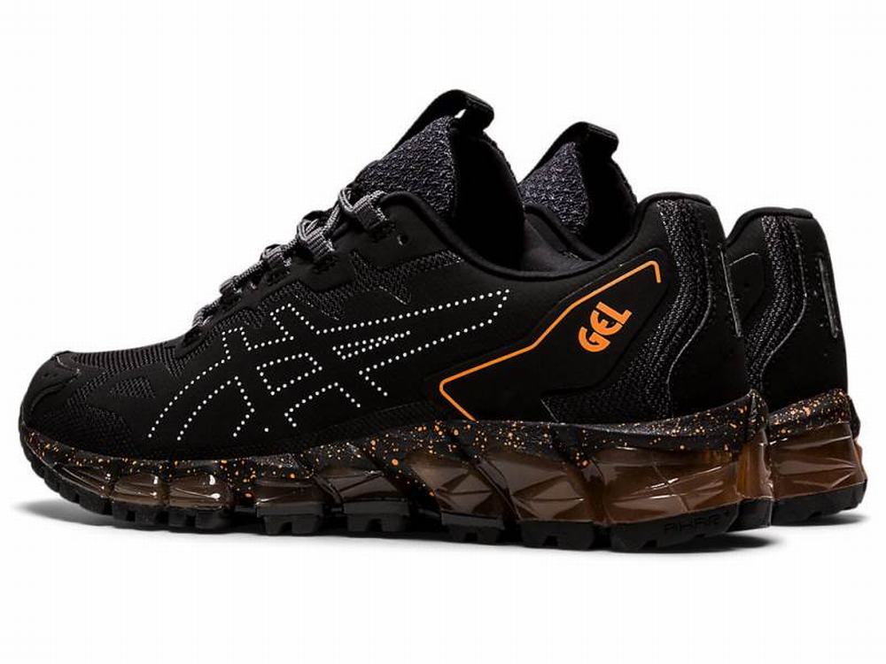 Baskets Asics GEL-QUANTUM 360 6 Femme Noir Orange | WSZ-617923