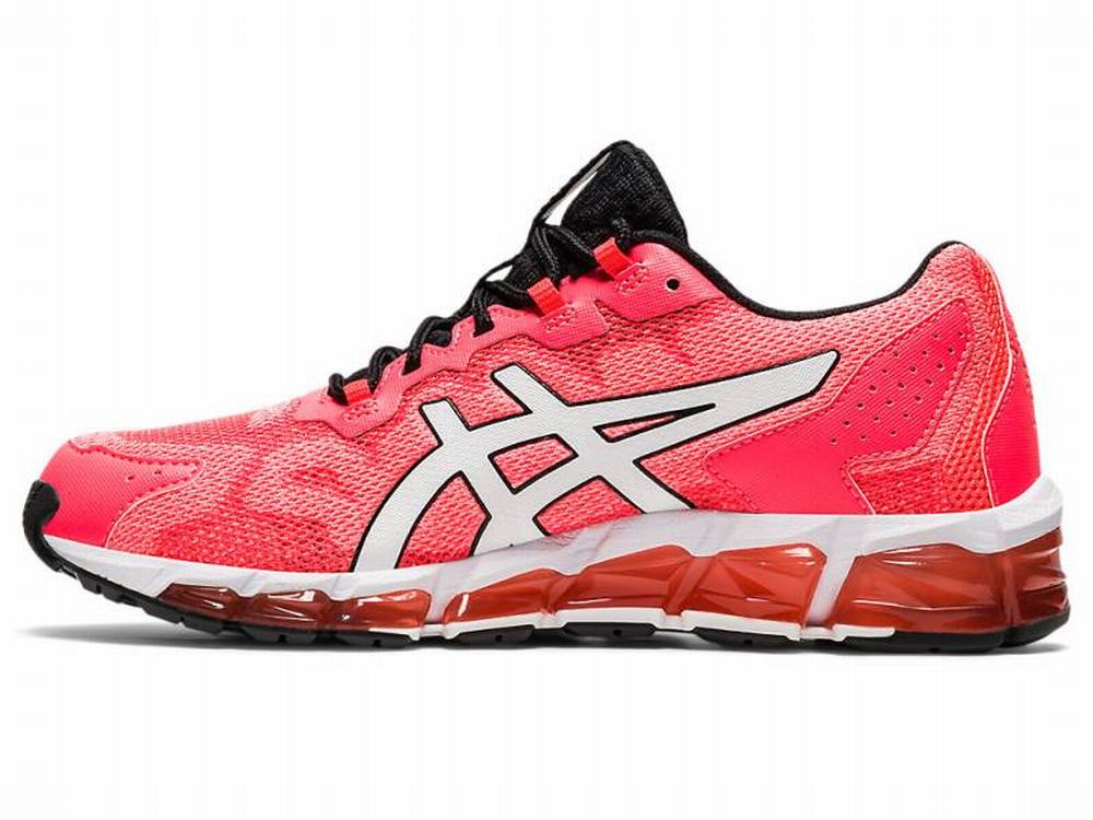 Baskets Asics GEL-QUANTUM 360 6 Femme Orange Rouge Blanche | KFR-137684