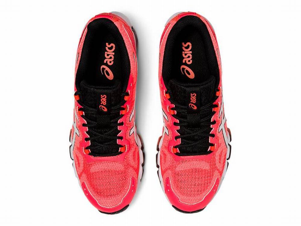 Baskets Asics GEL-QUANTUM 360 6 Femme Orange Rouge Blanche | KFR-137684