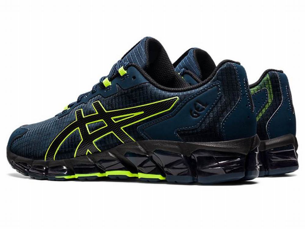 Baskets Asics GEL-QUANTUM 360 6 Homme Noir Bleu | FBJ-067852