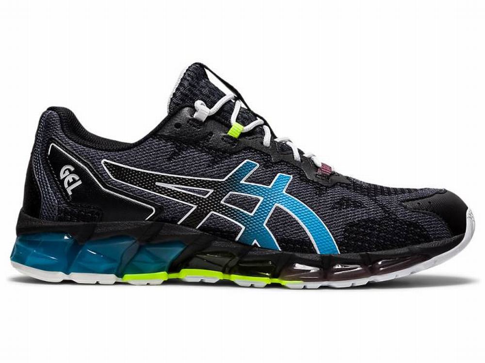 Baskets Asics GEL-QUANTUM 360 6 Homme Noir Bleu | UEK-879201