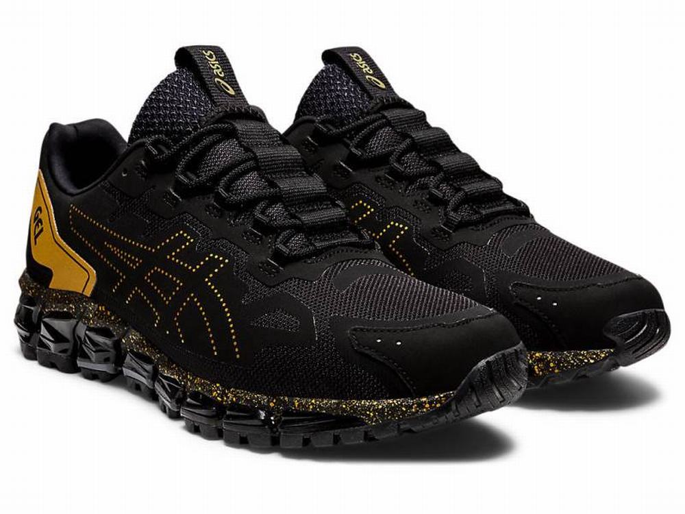 Baskets Asics GEL-QUANTUM 360 6 Homme Noir Doré | WEU-790643