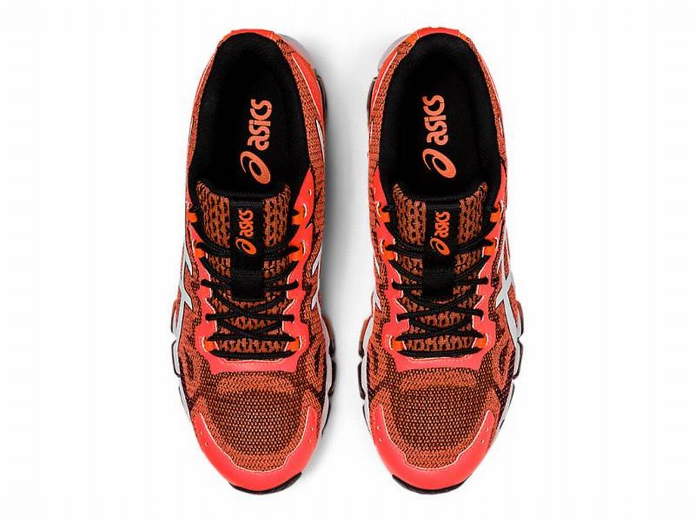 Baskets Asics GEL-QUANTUM 360 6 Homme Orange Blanche | SUZ-073586