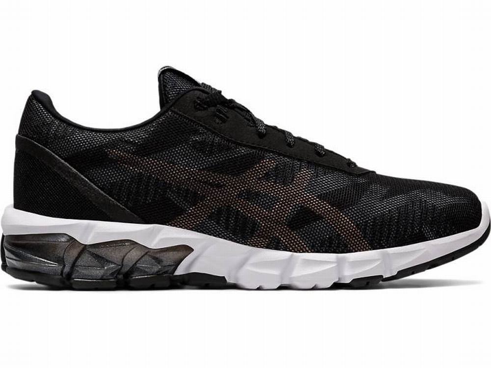 Baskets Asics GEL-QUANTUM 90 2 F Femme Noir Rose Doré | BQM-397682