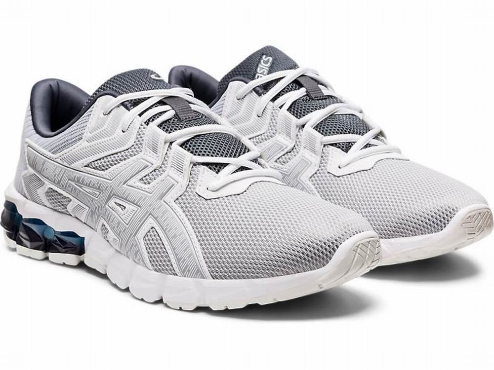 Baskets Asics GEL-QUANTUM 90 2 Homme Blanche Grise | IZW-159364