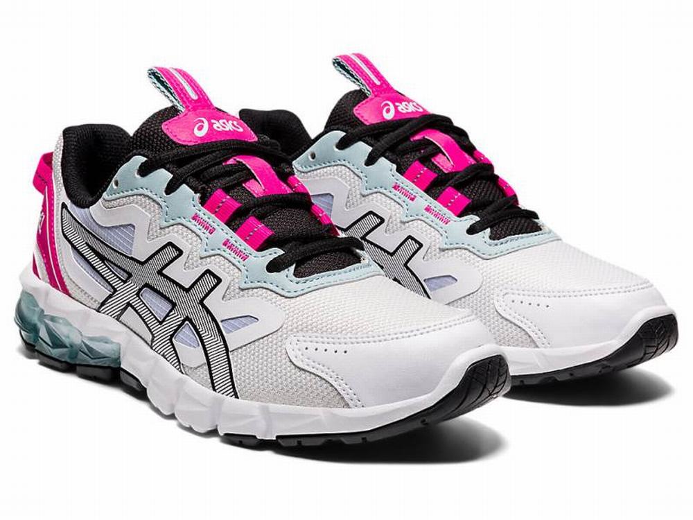 Baskets Asics GEL-QUANTUM 90 3 Femme Blanche Rose | EYR-072513