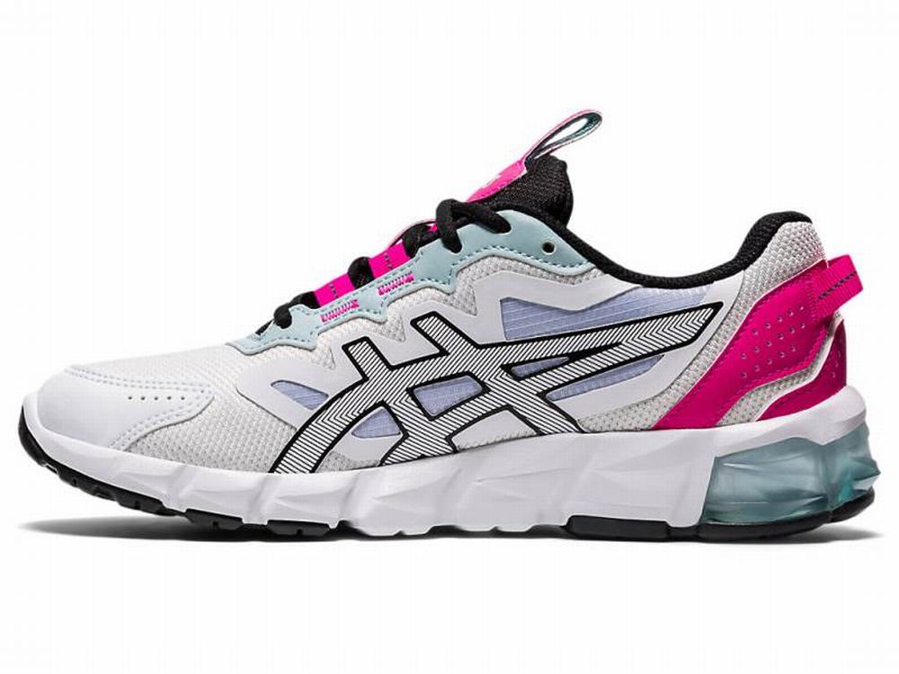 Baskets Asics GEL-QUANTUM 90 3 Femme Blanche Rose | EYR-072513