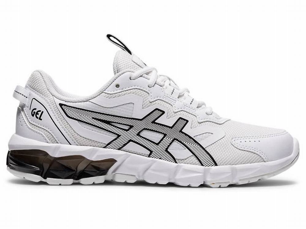 Baskets Asics GEL-QUANTUM 90 3 Femme Noir Blanche | FZL-296475