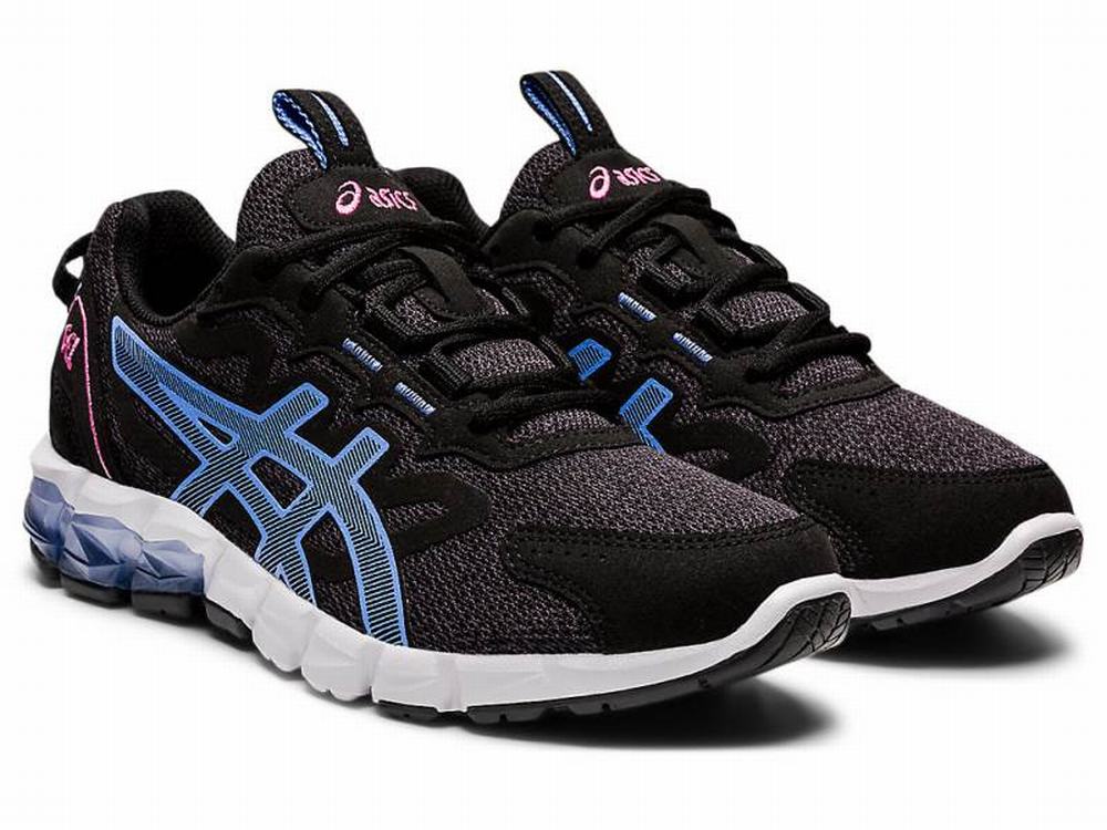 Baskets Asics GEL-QUANTUM 90 3 Femme Noir Bleu | MEW-257908