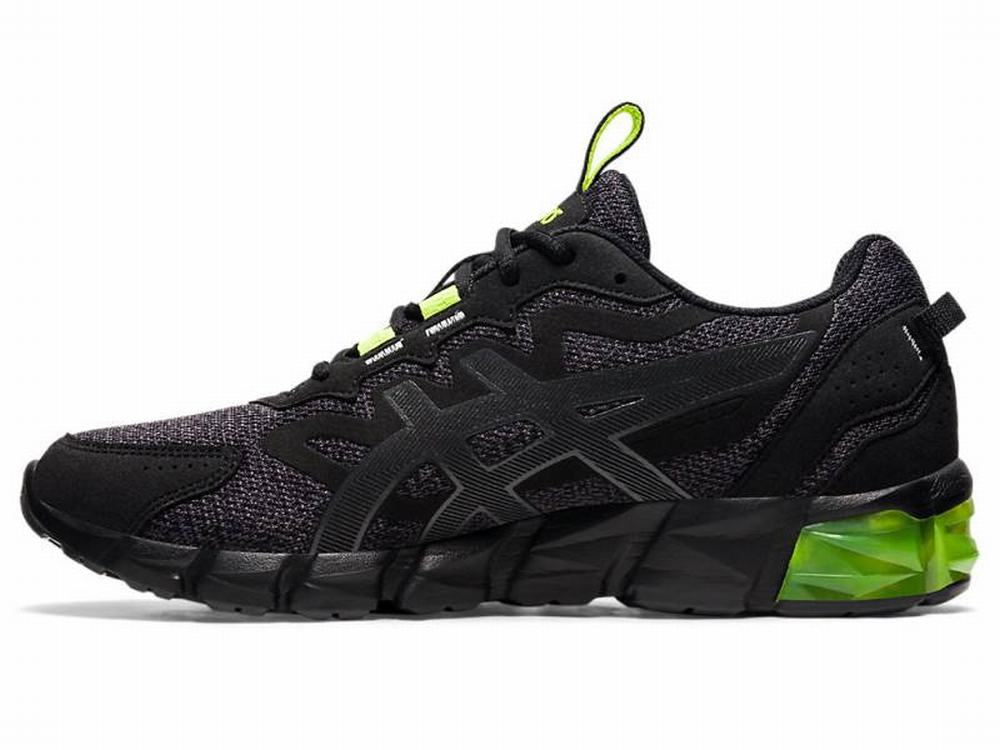 Baskets Asics GEL-QUANTUM 90 3 Homme Noir Vert | FAO-395164