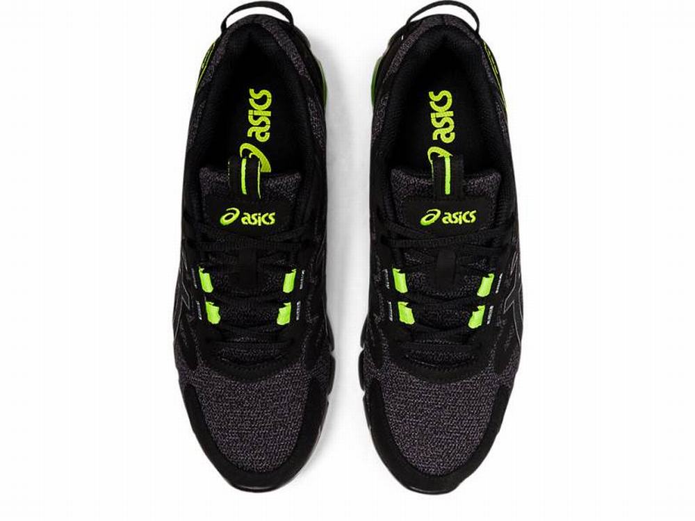 Baskets Asics GEL-QUANTUM 90 3 Homme Noir Vert | FAO-395164