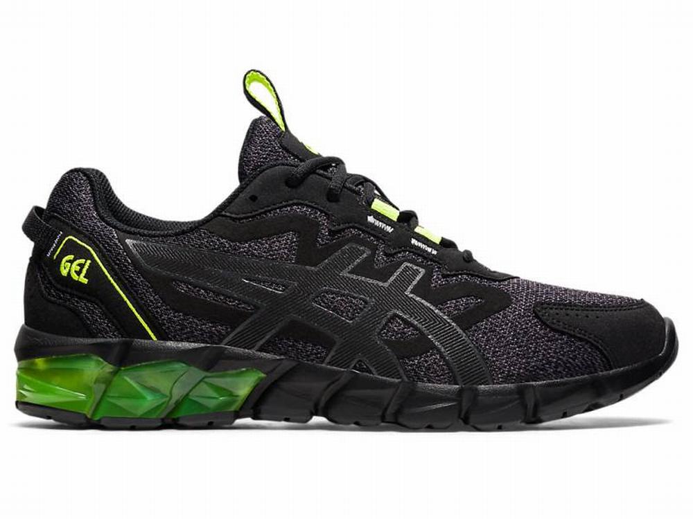 Baskets Asics GEL-QUANTUM 90 3 Homme Noir Vert | FAO-395164