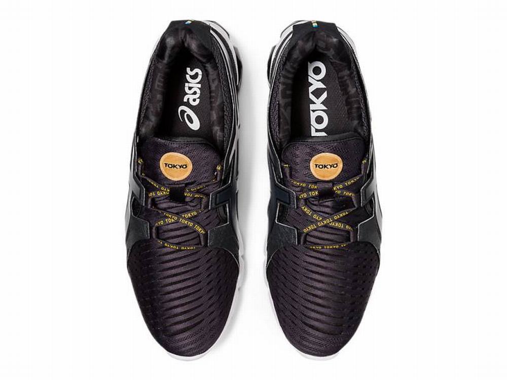 Baskets Asics GEL-QUANTUM 90 TYO Homme Grise Foncé Noir | YGN-720956