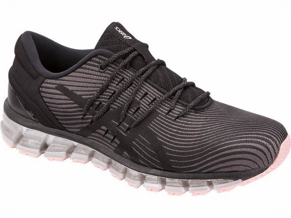 Baskets Asics GEL-Quantum 360 4 Femme Grise Foncé Noir | KBT-238016