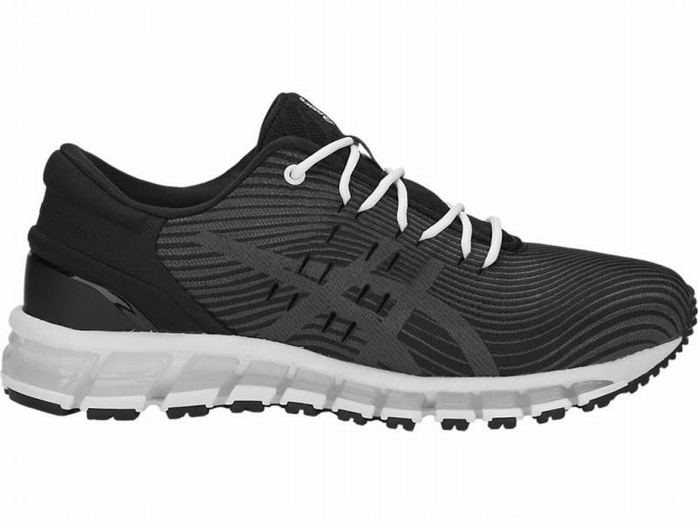 Baskets Asics GEL-Quantum 360 4 Femme Noir Grise Foncé | BEU-650172