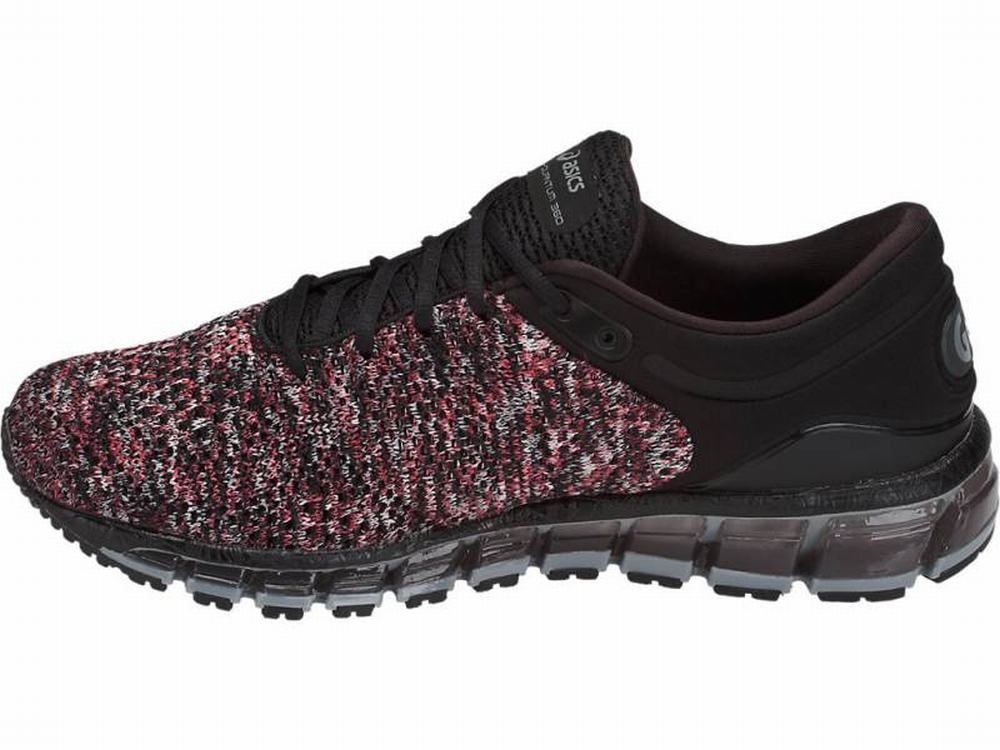 Baskets Asics GEL-Quantum 360 Knit 2 Homme Noir Rouge | IEM-210537