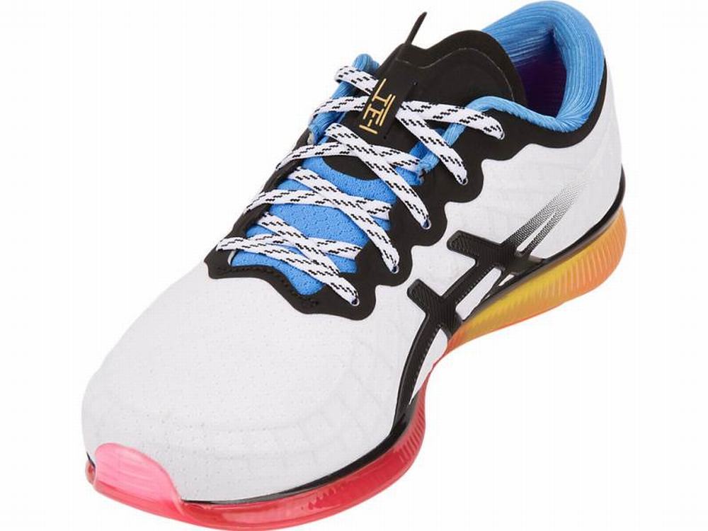 Baskets Asics GEL-Quantum Infinity Femme Blanche Bleu | WFK-806249