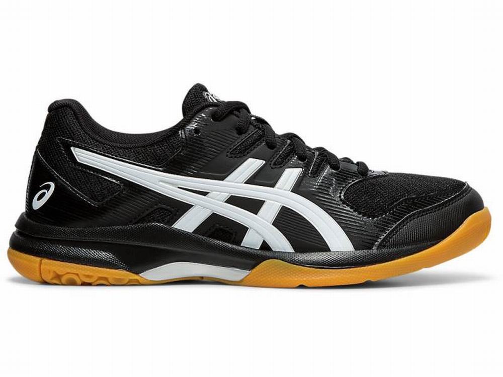 Baskets Asics GEL-ROCKET 9 Femme Noir Blanche | JAE-952038