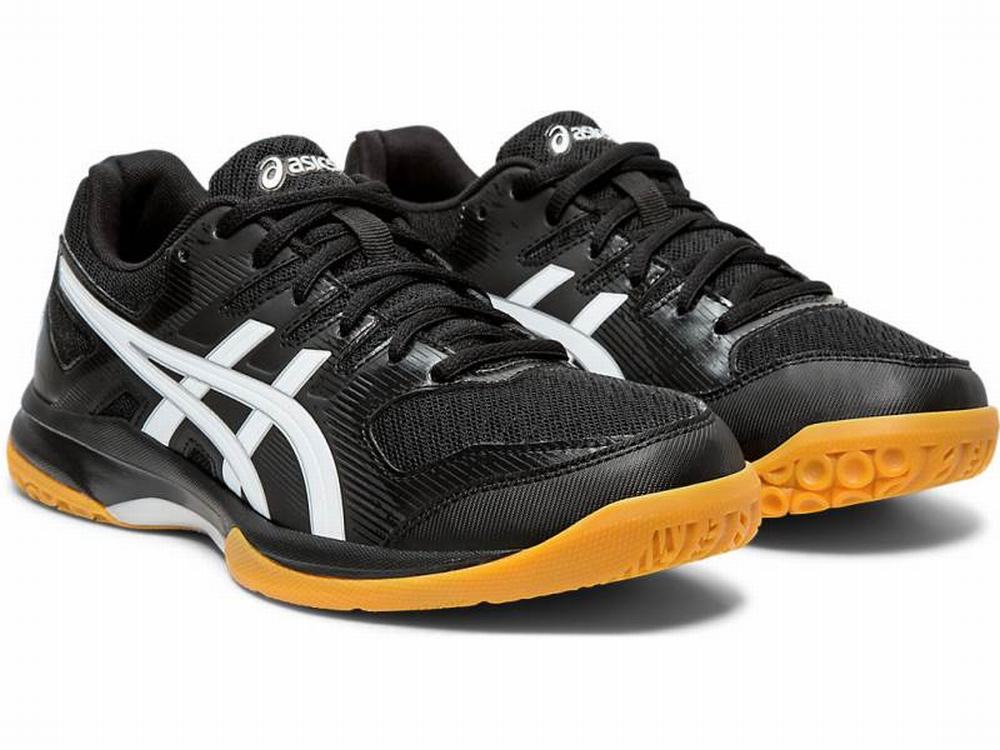 Baskets Asics GEL-ROCKET 9 Femme Noir Blanche | JAE-952038