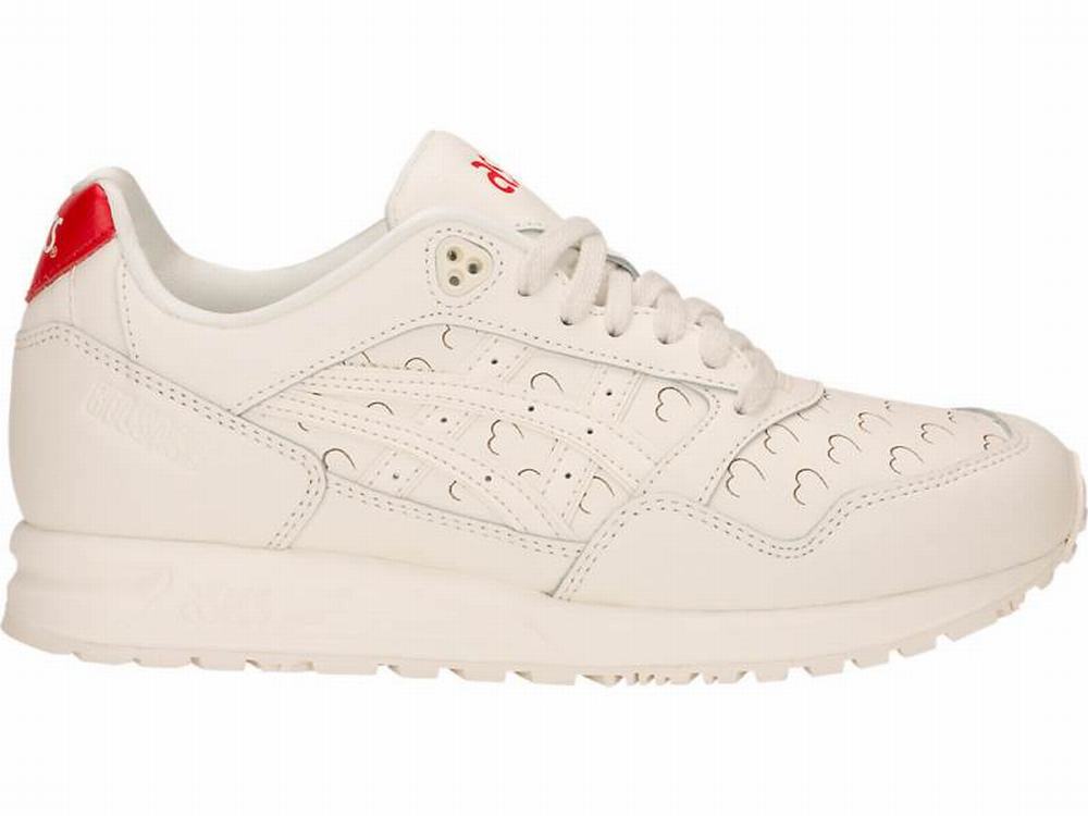 Baskets Asics GEL-SAGA Femme Blanche | GDP-780231