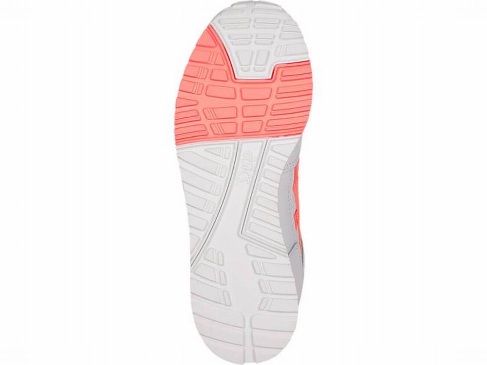 Baskets Asics GEL-SAGA Femme Blanche Orange Corail | FGH-567390