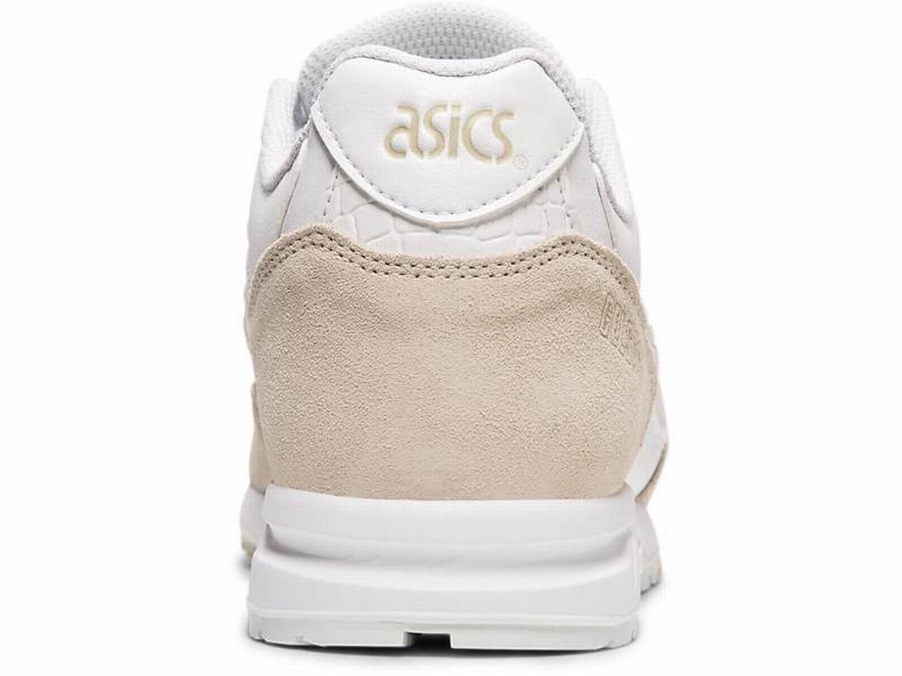 Baskets Asics GEL-SAGA Femme Blanche | PQJ-739452