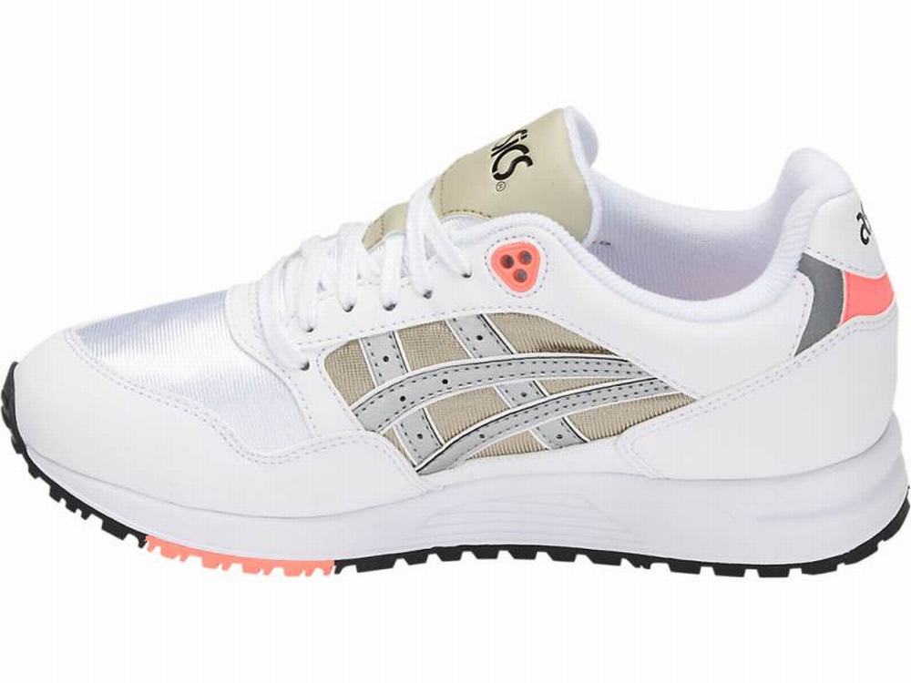 Baskets Asics GEL-SAGA Femme Kaki Argent | ZTQ-705869