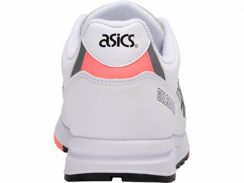 Baskets Asics GEL-SAGA Femme Kaki Argent | ZTQ-705869