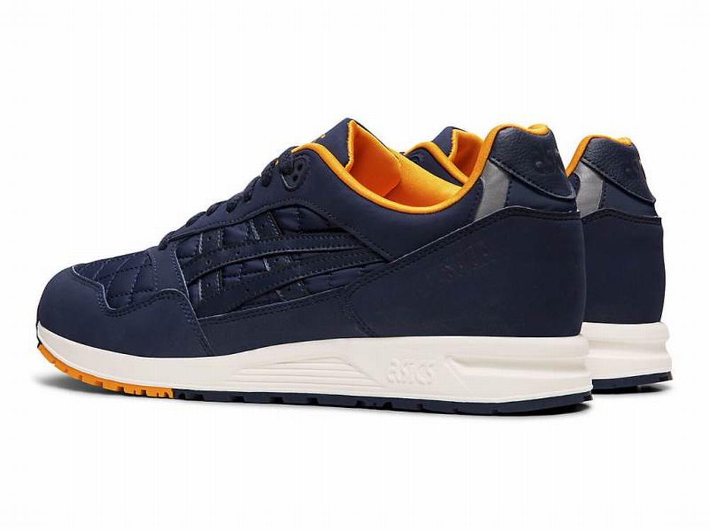 Baskets Asics GEL-SAGA Homme Bleu Foncé | IVM-413807