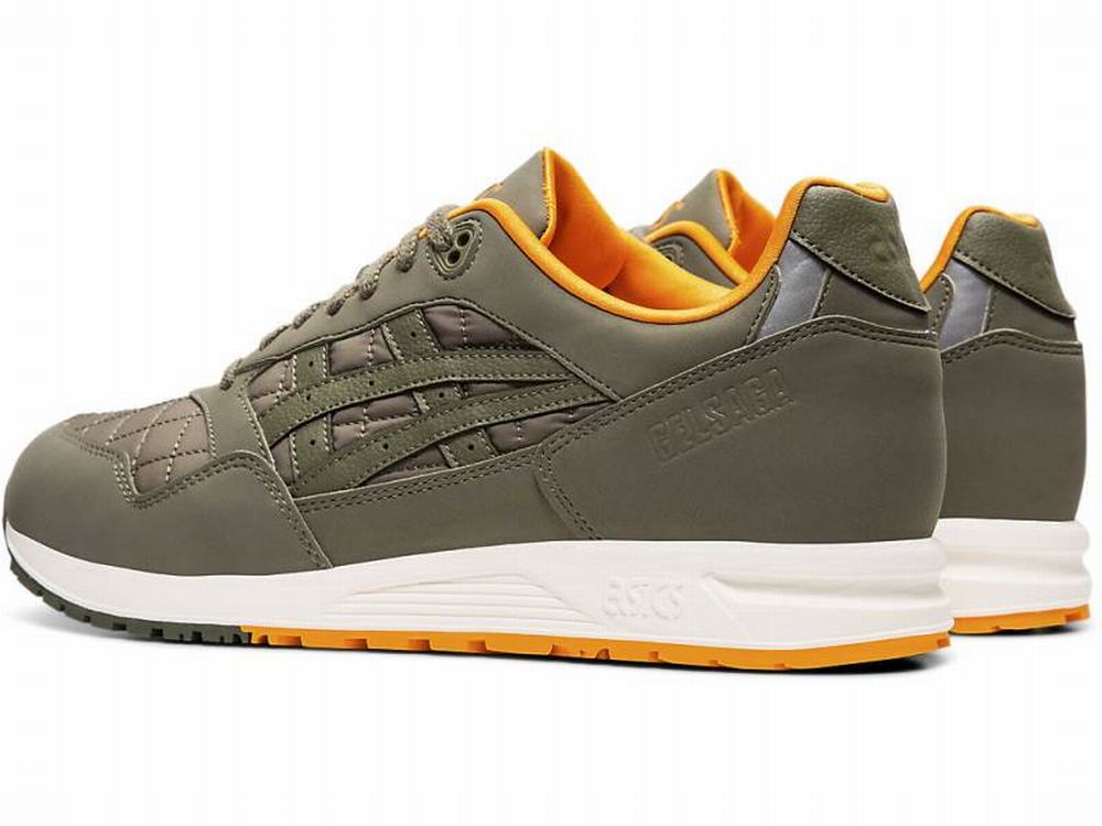 Baskets Asics GEL-SAGA Homme Vert | RYB-054731