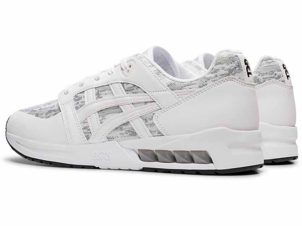 Baskets Asics GEL-SAGA SOU Homme Blanche Grise | TLF-769843