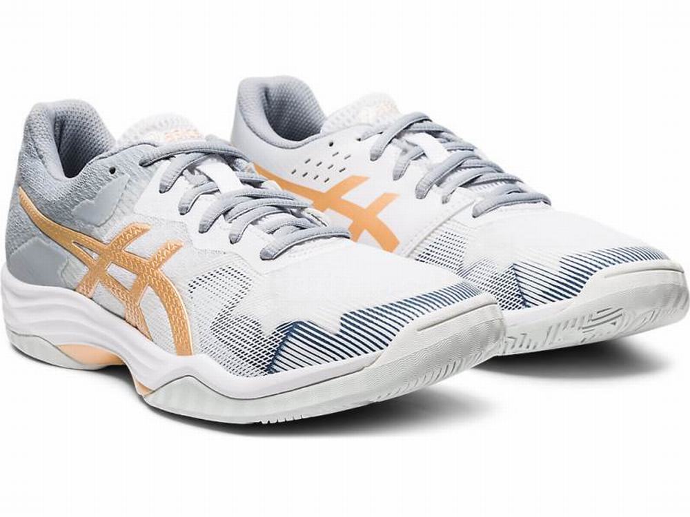 Baskets Asics GEL-TACTIC 2 Femme Blanche | RQK-873640