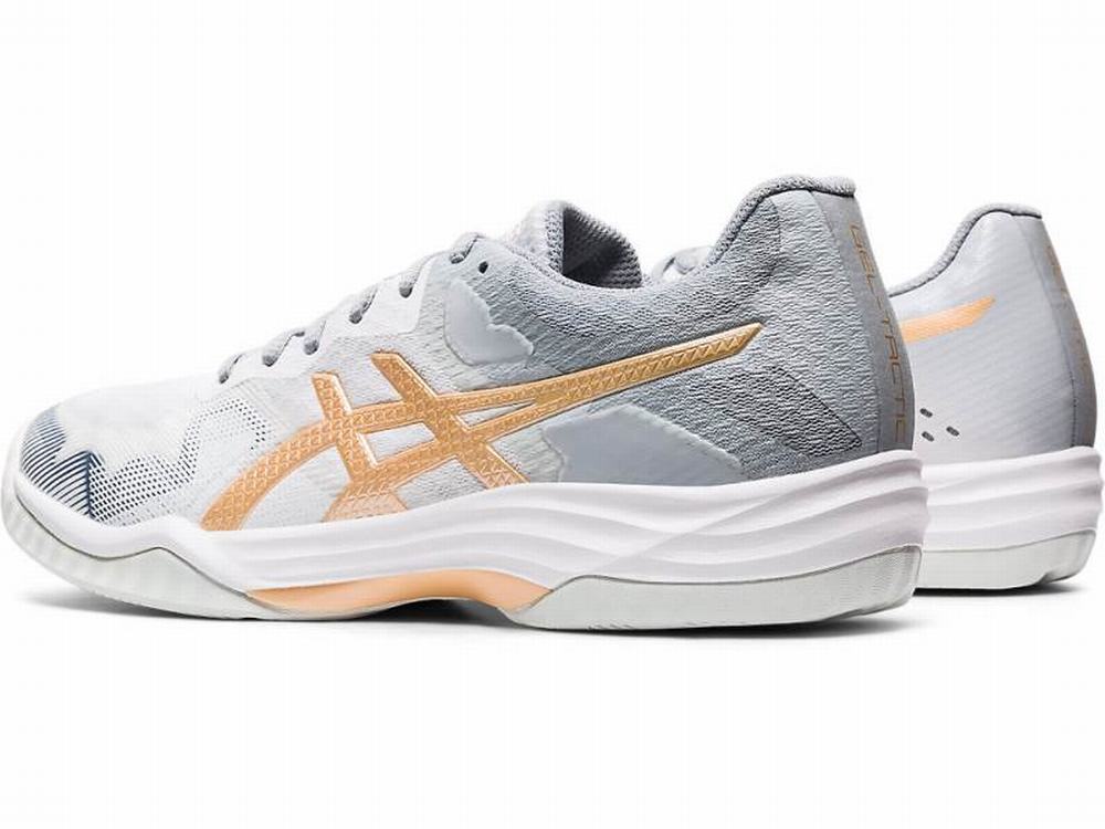 Baskets Asics GEL-TACTIC 2 Femme Blanche | RQK-873640