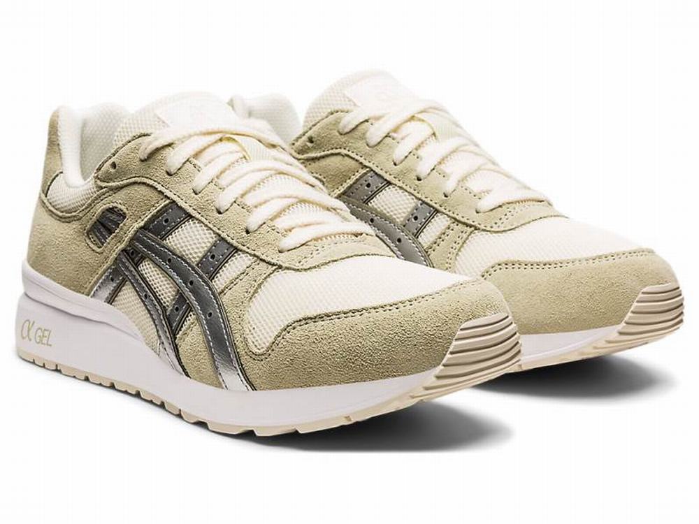 Baskets Asics GT-II Femme Vert Argent | BHZ-703981