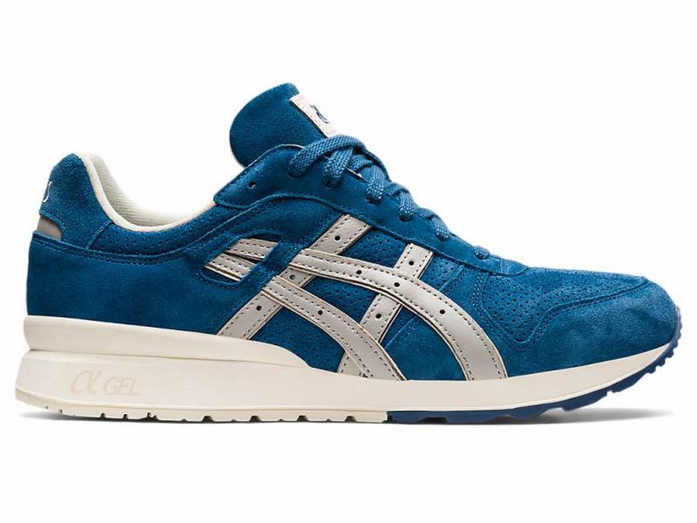 Baskets Asics GT-II Homme Bleu Grise | UZL-049681