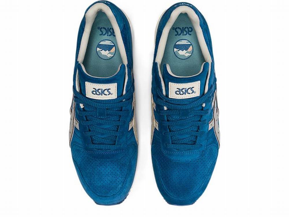 Baskets Asics GT-II Homme Bleu Grise | UZL-049681