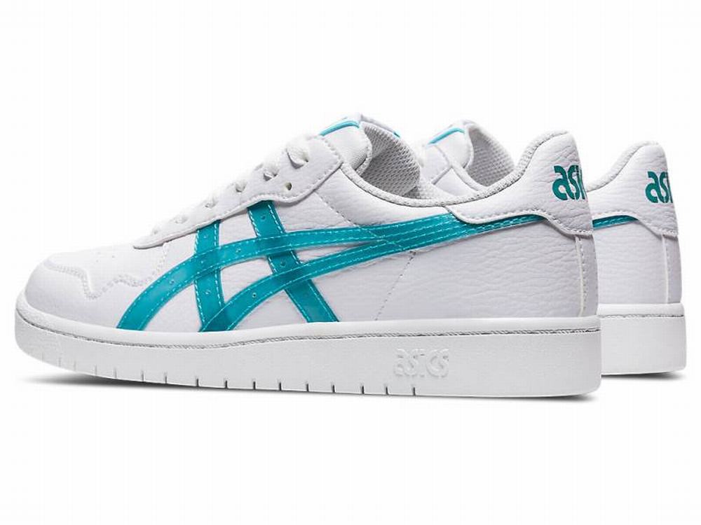 Baskets Asics JAPAN S Femme Blanche Bleu | FPM-048135