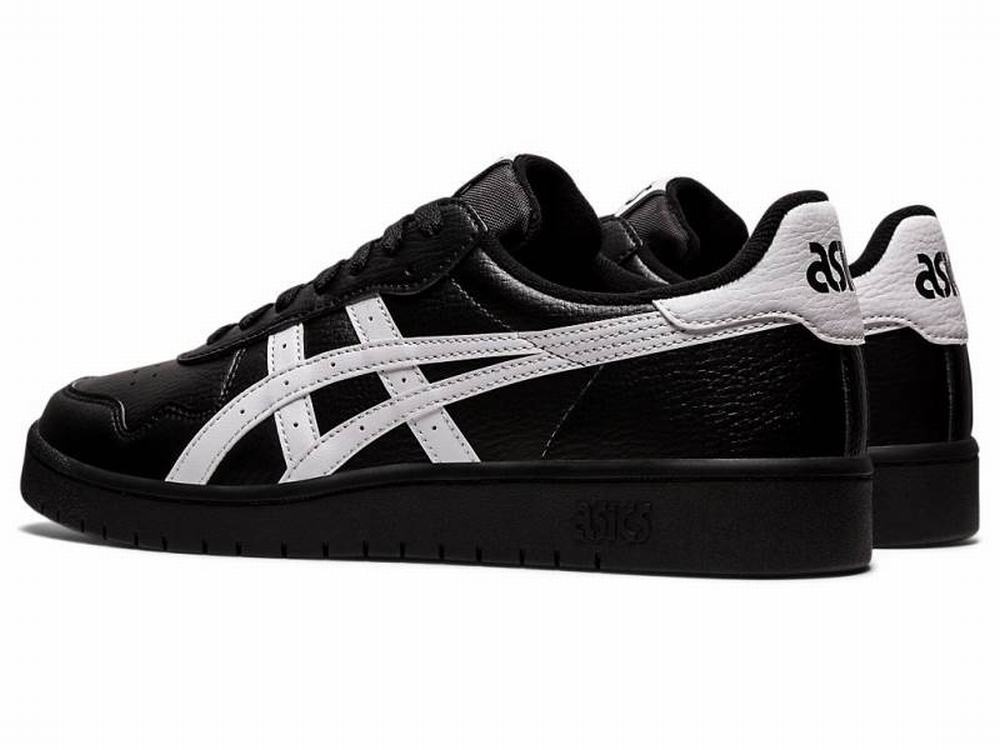 Baskets Asics JAPAN S Femme Noir Blanche | KQA-598614