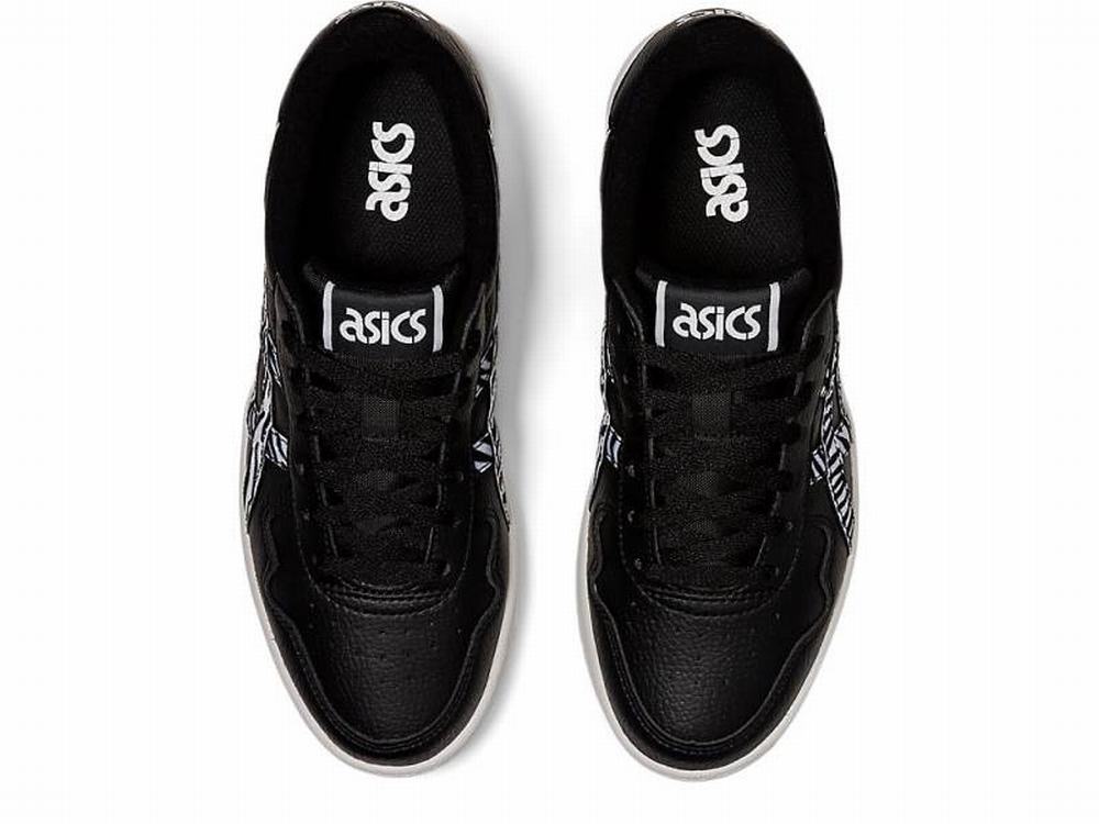 Baskets Asics JAPAN S Femme Noir Blanche | TSX-415028