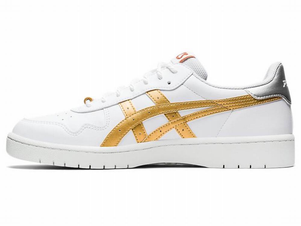 Baskets Asics JAPAN S Homme Blanche Doré | SQX-978621