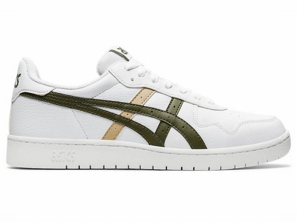 Baskets Asics JAPAN S Homme Blanche Vert | ZWX-413765