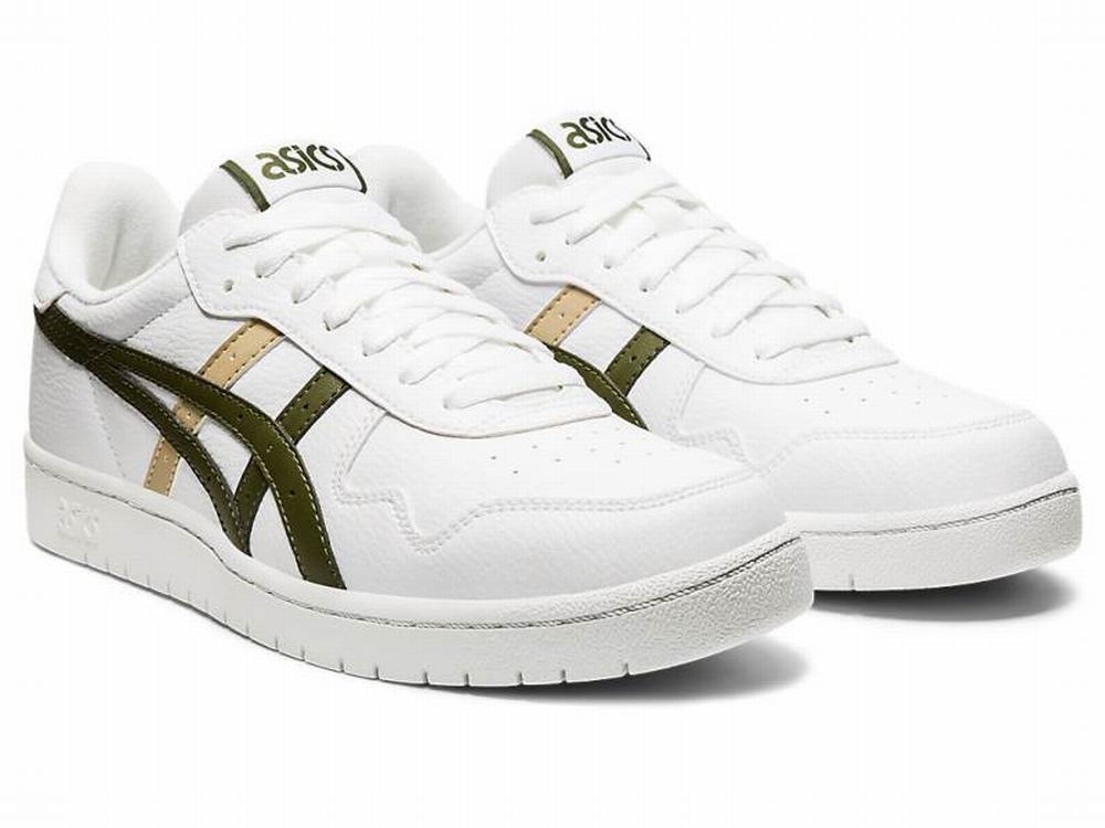 Baskets Asics JAPAN S Homme Blanche Vert | ZWX-413765