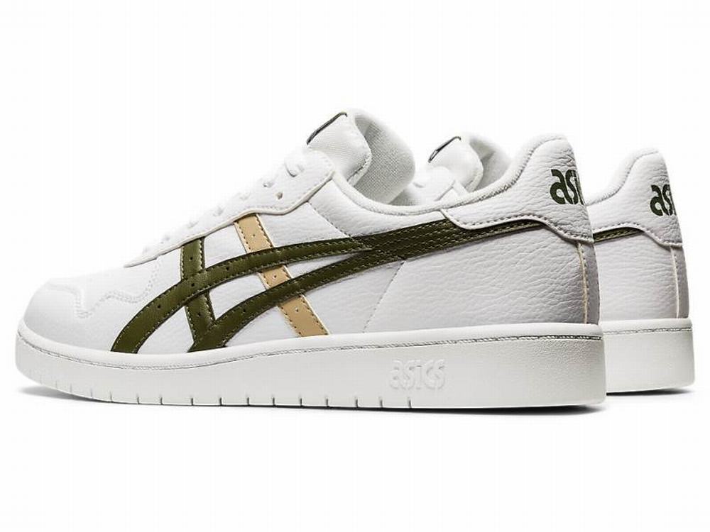 Baskets Asics JAPAN S Homme Blanche Vert | ZWX-413765