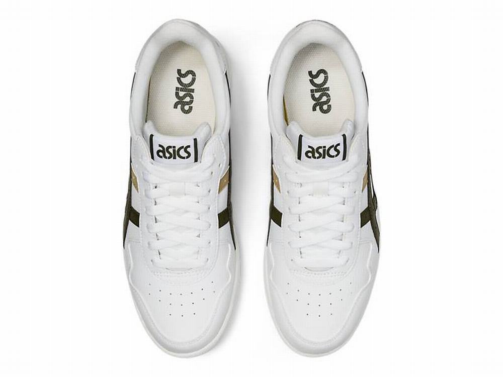 Baskets Asics JAPAN S Homme Blanche Vert | ZWX-413765