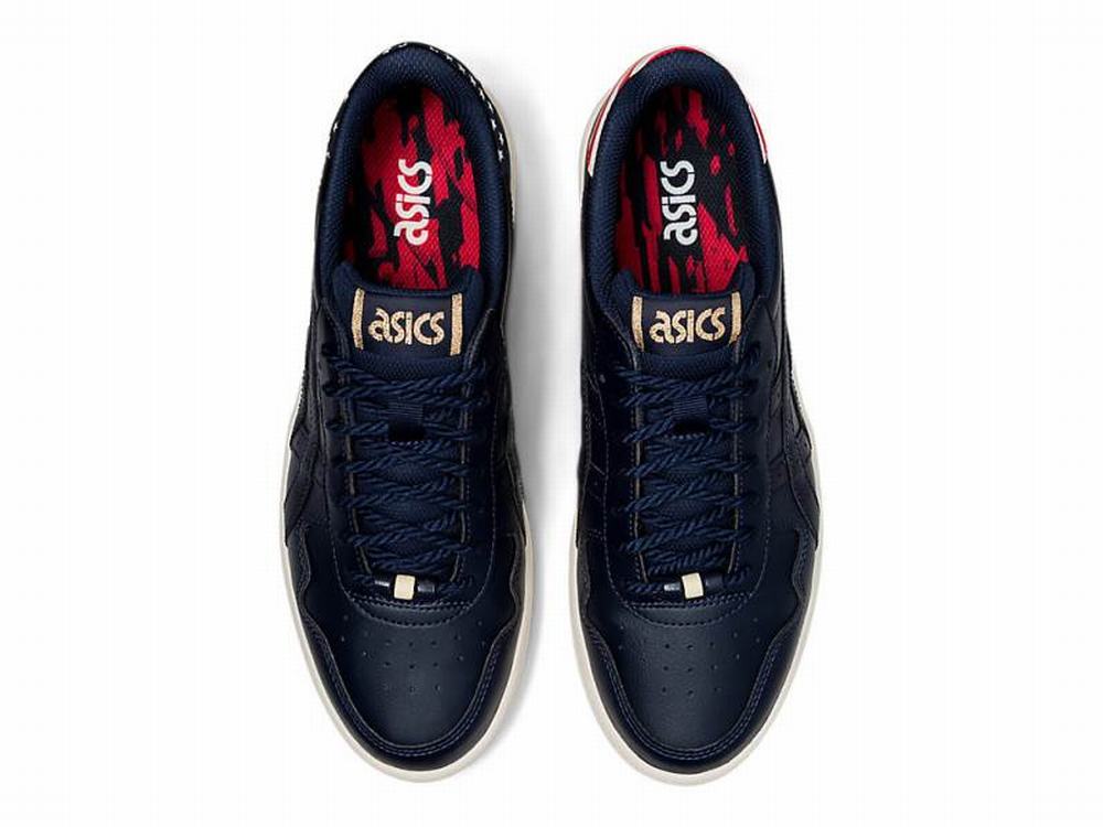 Baskets Asics JAPAN S Homme Bleu Marine | GND-149352