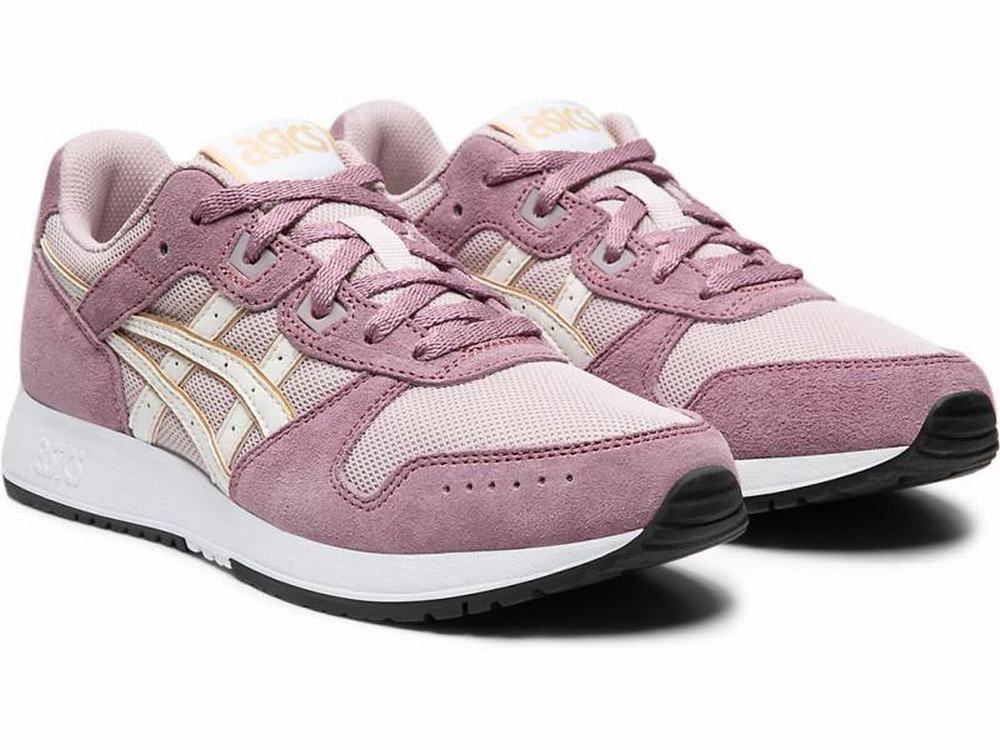 Baskets Asics LYTE CLASSIC Femme Rose Blanche | EYA-526084