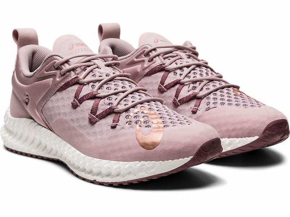 Baskets Asics MICROFLUX Femme Rose | NRL-679482