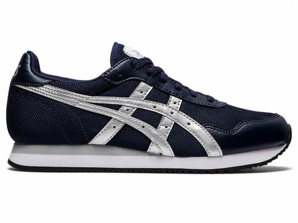 Baskets Asics TIGER RUNNER Femme Argent | UKY-723689